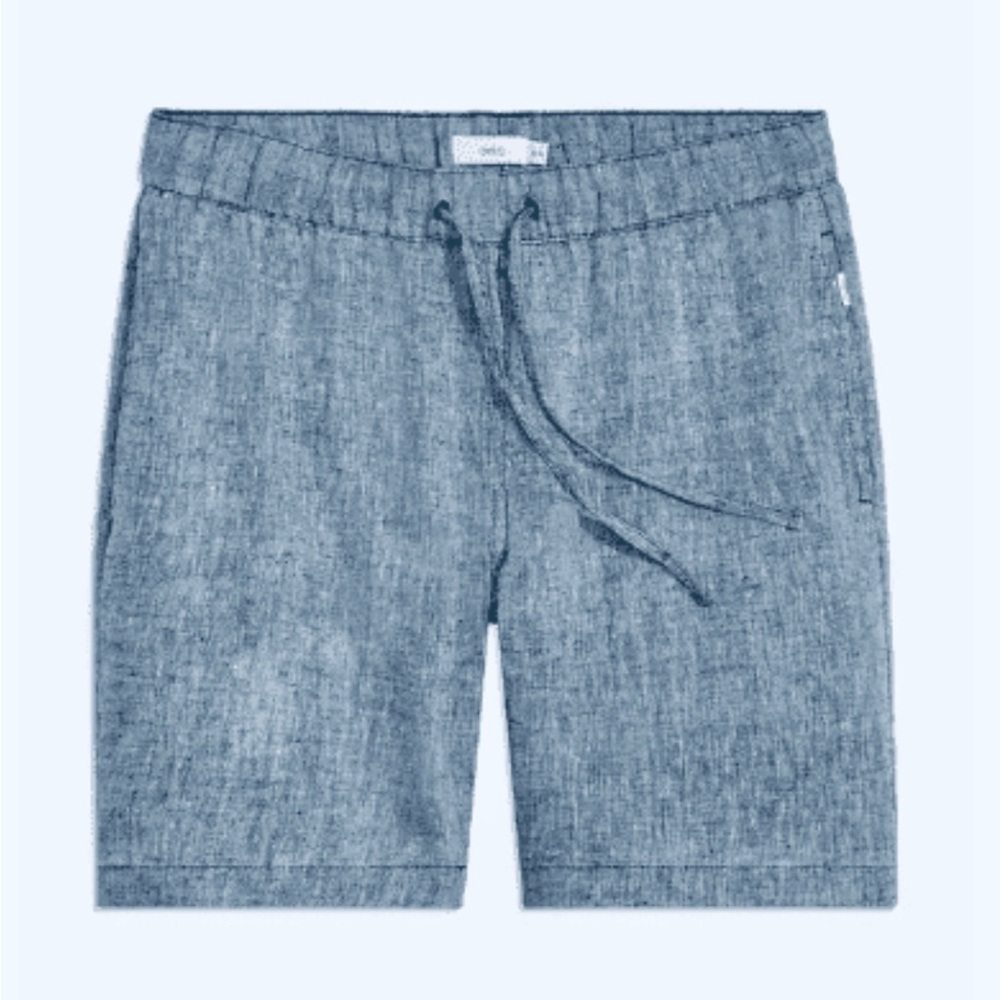 Onia mens Chambray Blue linen trunk (water resistant)!